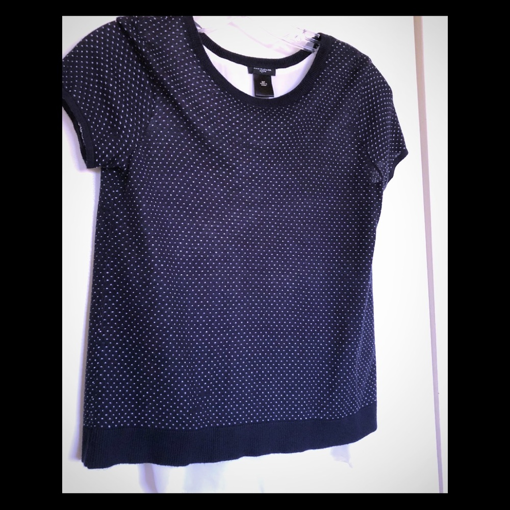 Black and White blouse